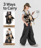 Cooling Breathable Spine-Support Dog Carrier Backpack for Small & Medium Dogs