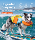 High-Buoyancy Dog Life Jacket for Small & Medium & Large Dogs