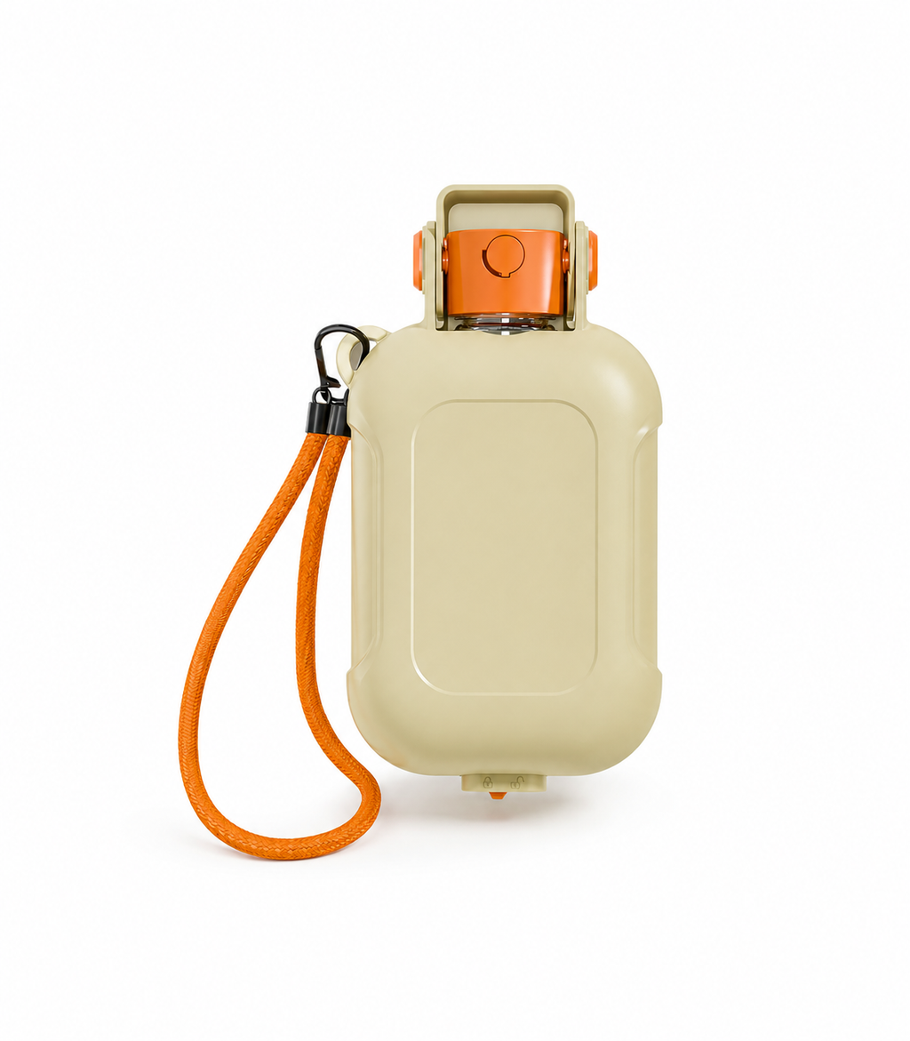 Portable 2-in-1 Pet Travel Water Bottle & Food Container for Dogs and Cats