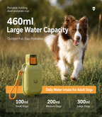 Portable 2-in-1 Pet Travel Water Bottle & Food Container for Dogs and Cats