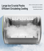 Large Enclosed Cooling Cat Cave Bed – Summer Ice House