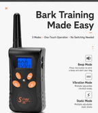 Remote Dog Training Collar with Beep, Vibration & Shock Modes