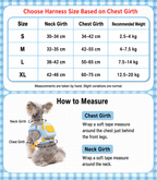 Small & Medium Dog Backpack Harness with Leash+3m Retractable Leash