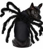 Pet Spider Halloween Costume – Plush Funny Outfit for Dogs & Cats