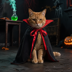 Bat Vampire Cape Costume for Cats & Small Dogs
