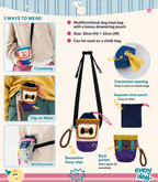 Multifunctional Dog Treat Training Pouch with Waste Bag Dispenser