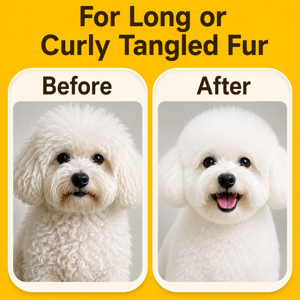2-in-1 Pet Hair Dryer & Grooming Brush