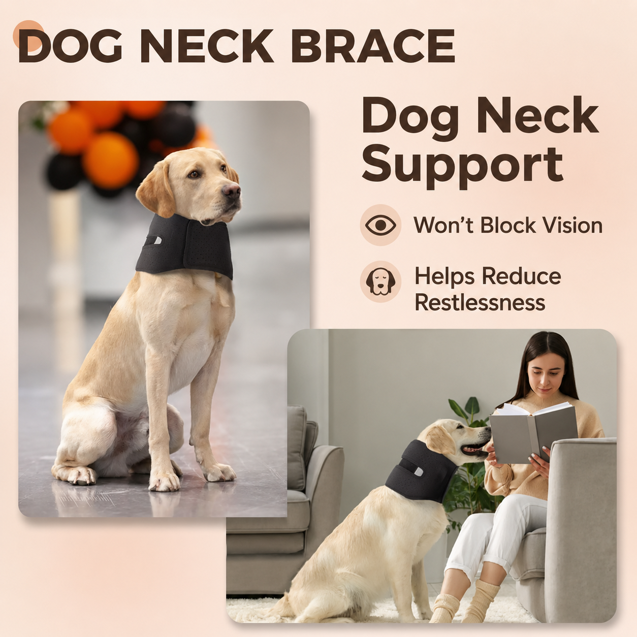 Breathable Dog Neck Support Brace