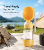 Leakproof Portable Pet Water Bottle with Fold-Out Drinking Bowl