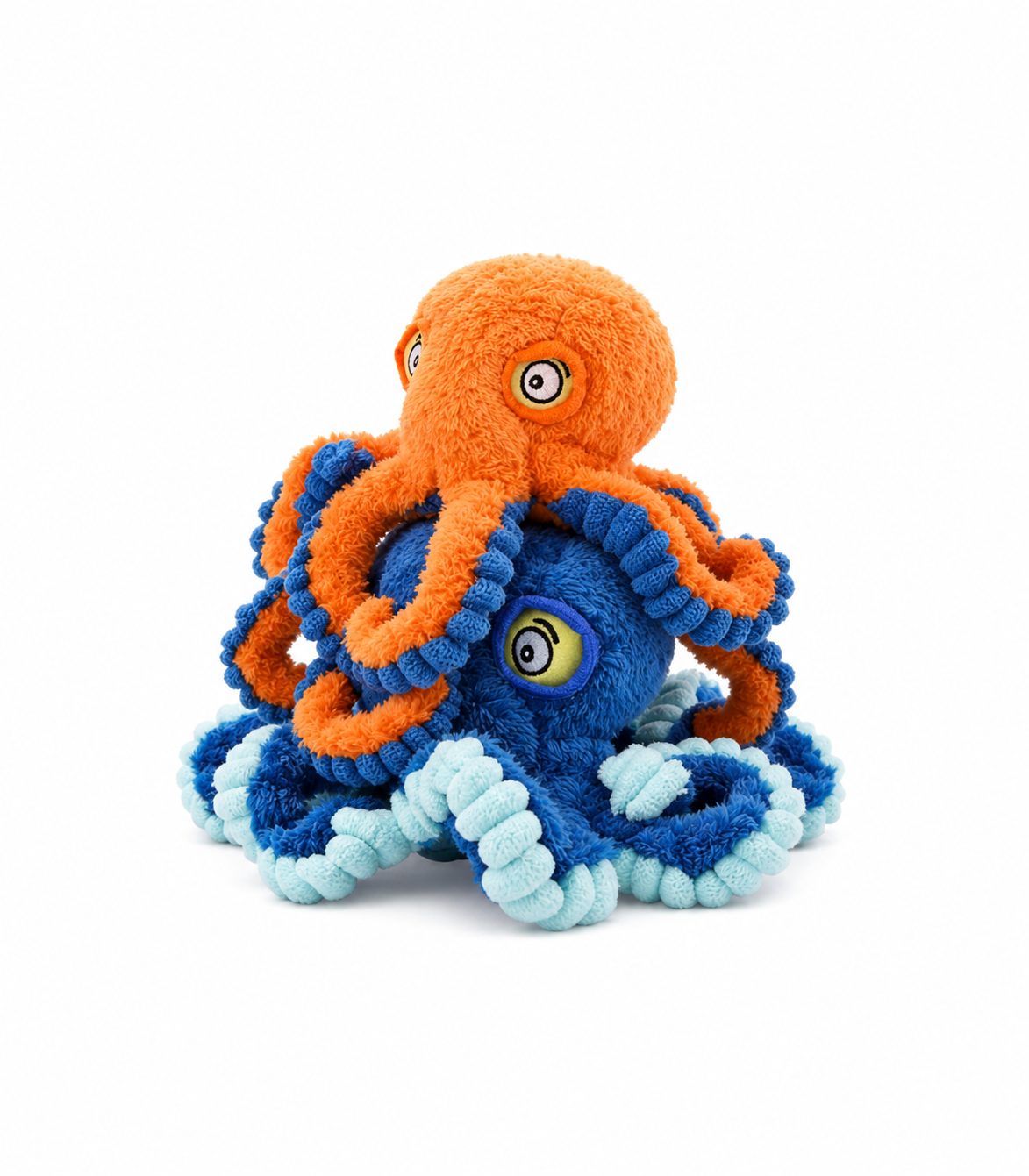 Plush Squeaky Octopus Dog Toy