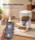 Smart WiFi Pet Feeder with HD Camera & Remote Monitoring